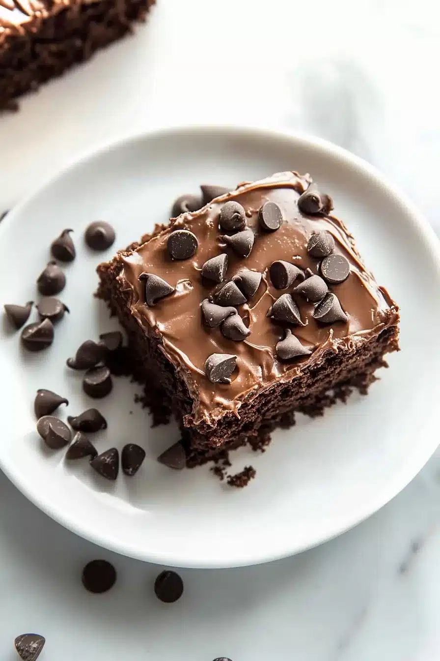 Chocolate Poke Cake