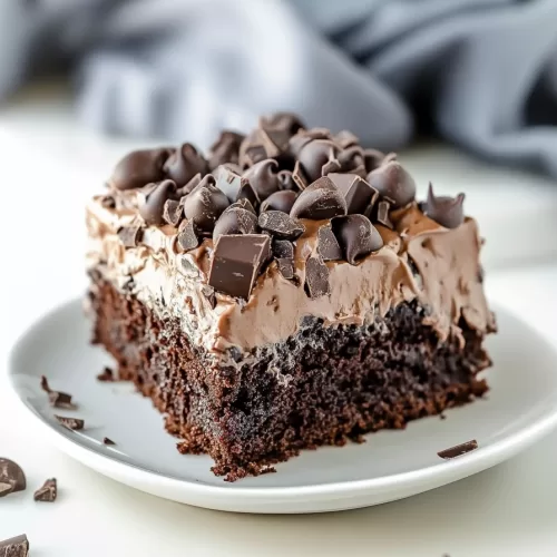 Chocolate Poke Cake