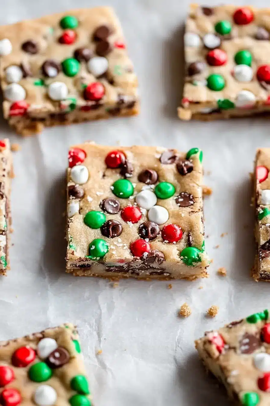 Christmas Cookie Bars