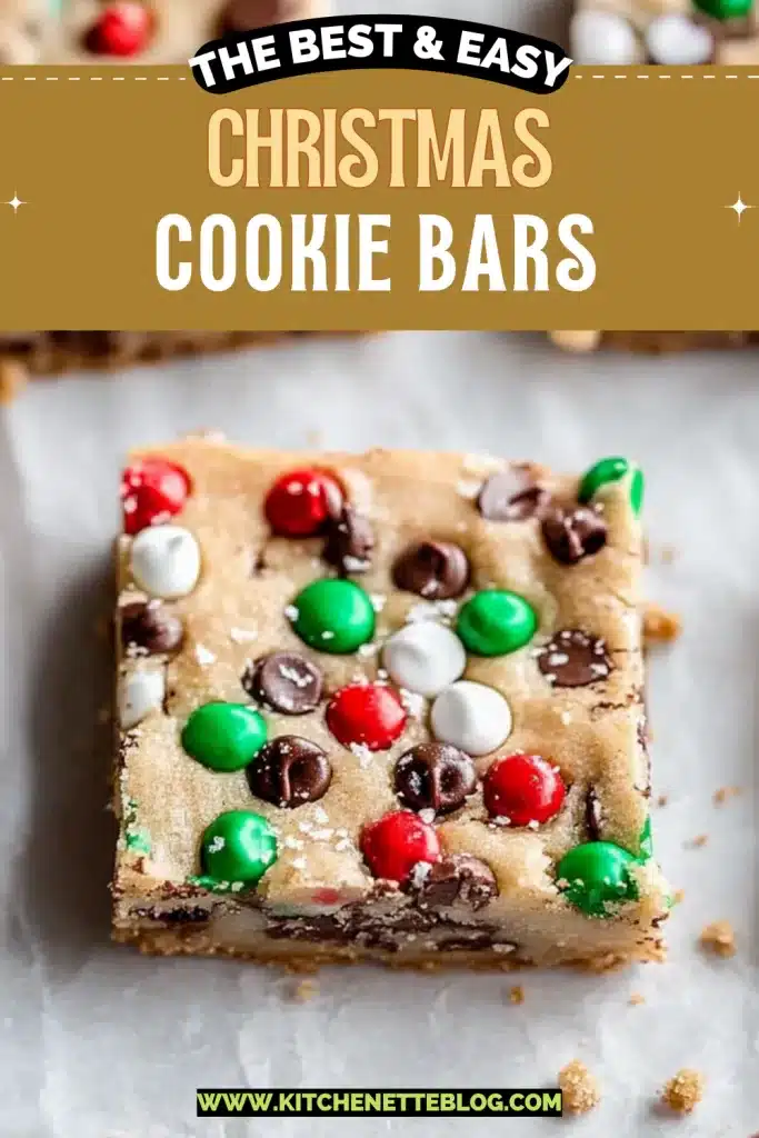 Christmas Cookie Bars