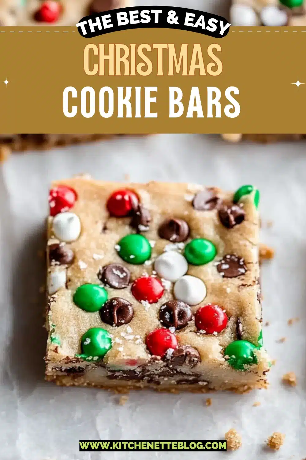 Christmas Cookie Bars
