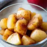 Cinnamon Microwave Baked Apples