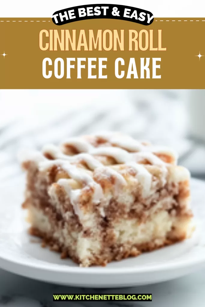 Cinnamon Roll Coffee Cake