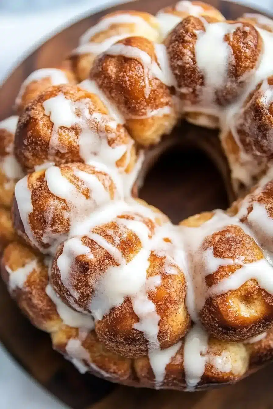 Cinnamon Roll Monkey Bread