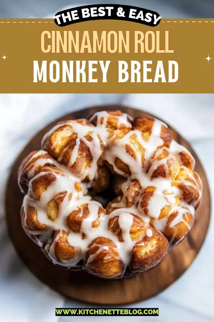 Cinnamon Roll Monkey Bread