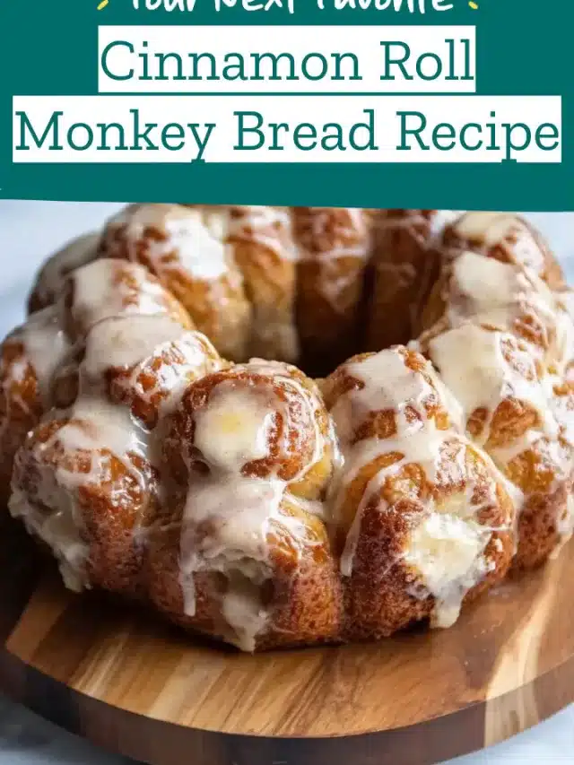 Cinnamon Roll Monkey Bread Recipe