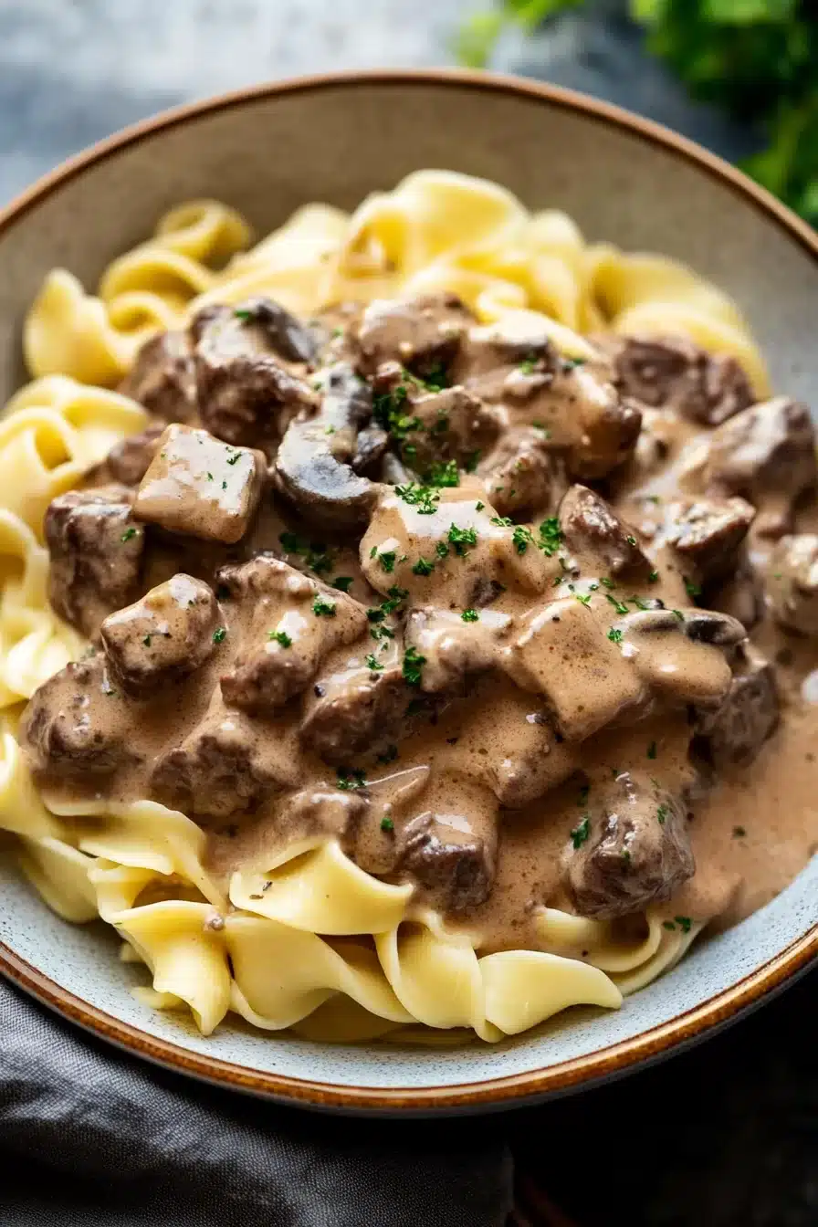 Classic Beef Stroganoff