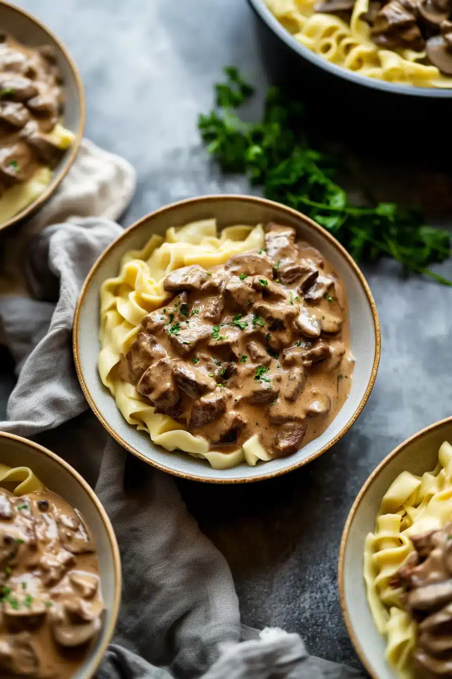 Classic Beef Stroganoff