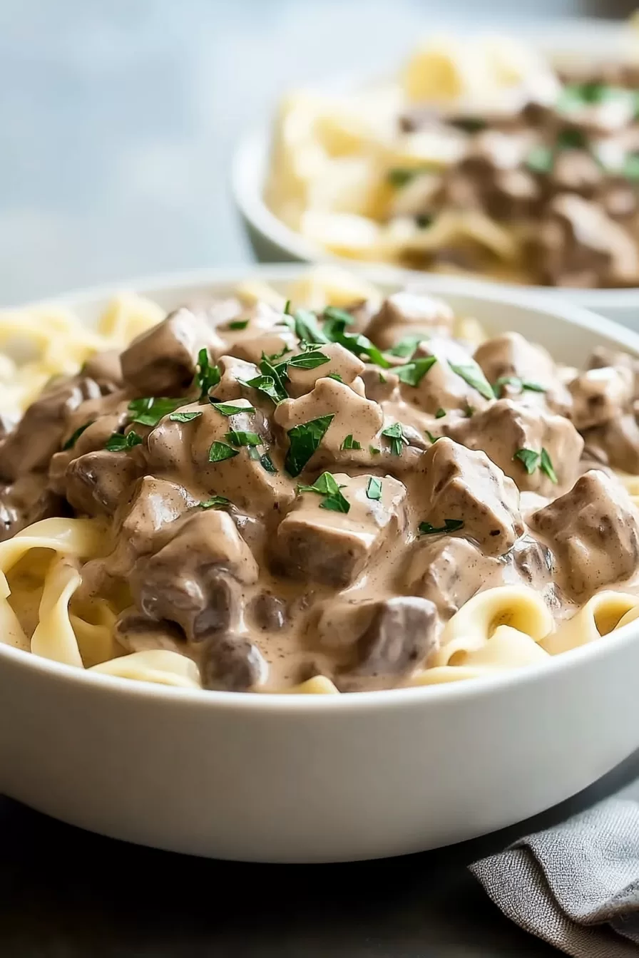Classic Beef Stroganoff