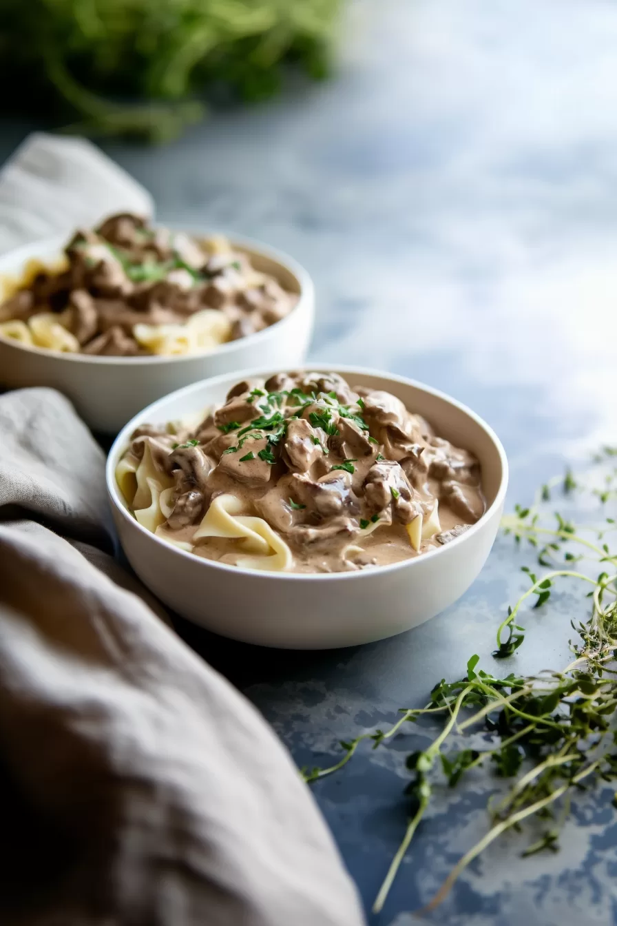 Classic Beef Stroganoff