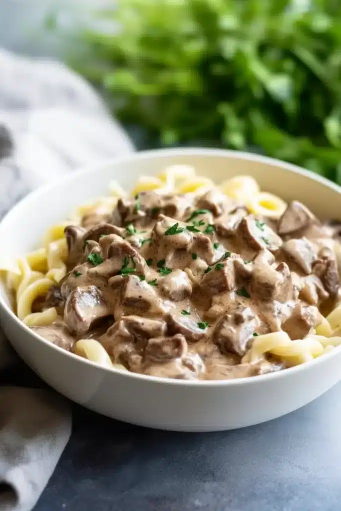 Classic Beef Stroganoff