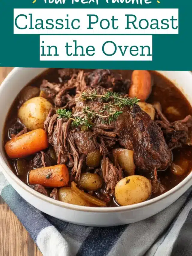 Classic Pot Roast in the Oven