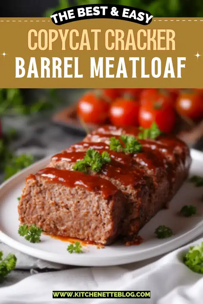 Copycat Cracker Barrel Meatloaf