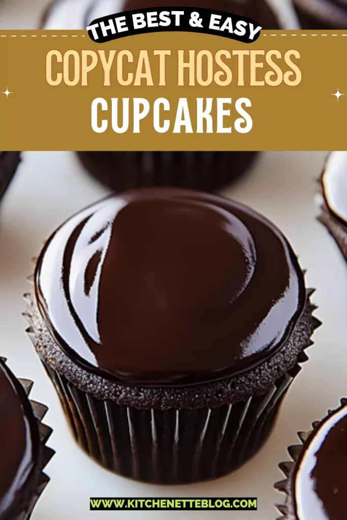Copycat Hostess Cupcakes