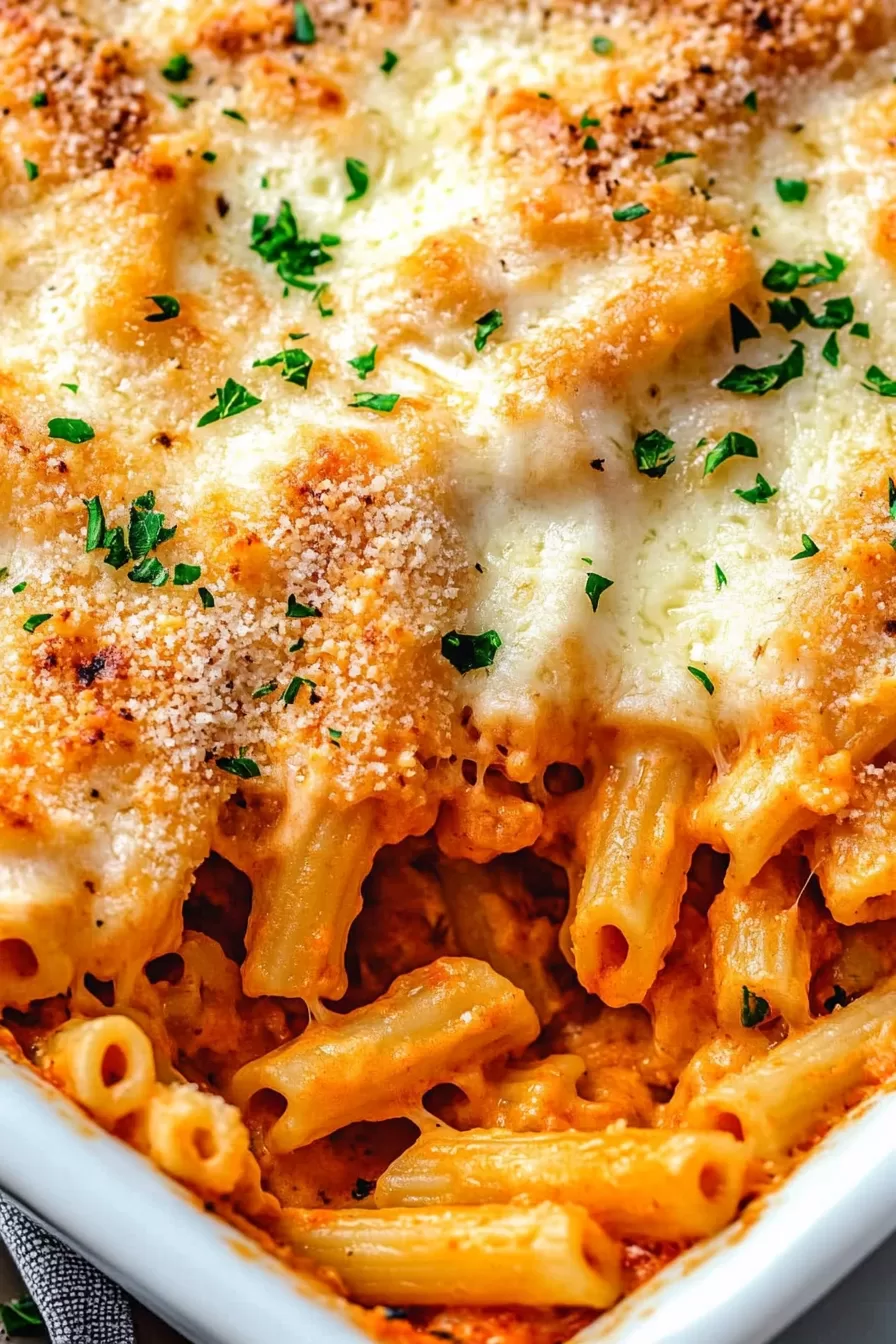 Copycat Olive Garden Ziti al Forno