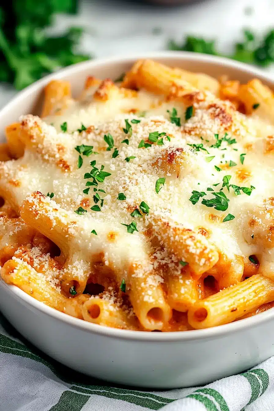 Copycat Olive Garden Ziti al Forno