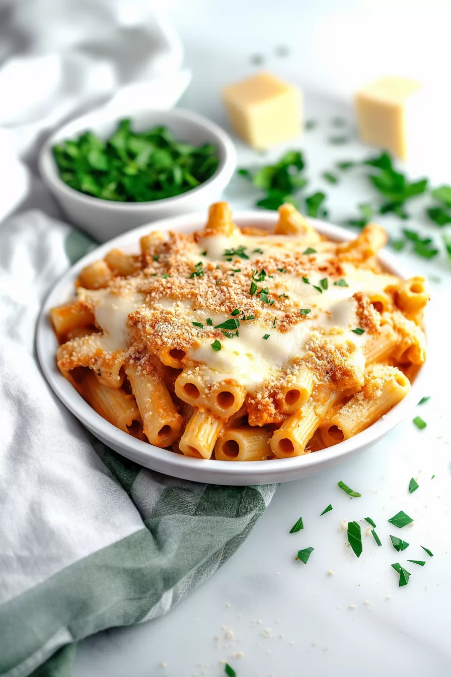 Copycat Olive Garden Ziti al Forno