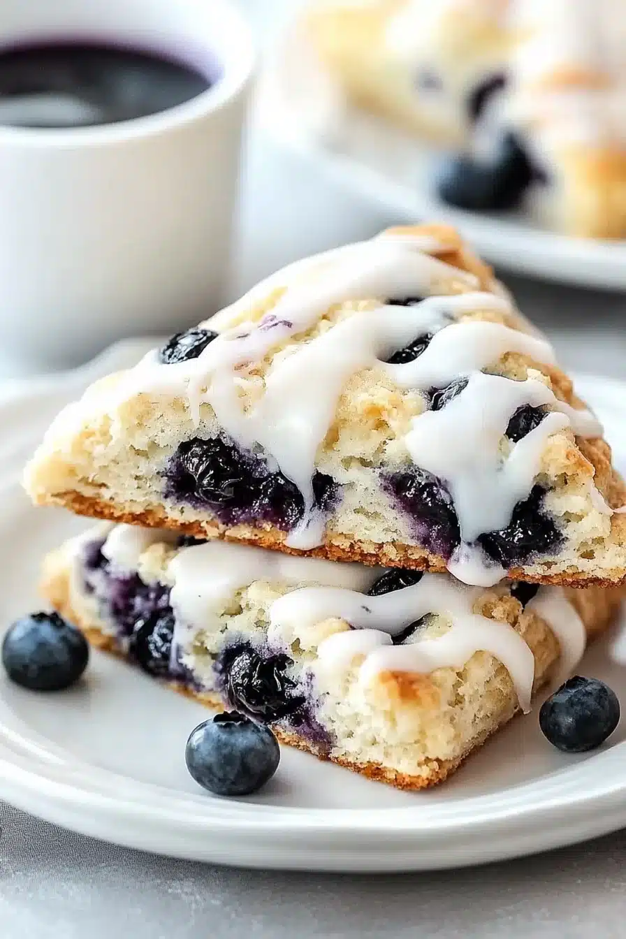 Copycat Starbucks Blueberry Scones