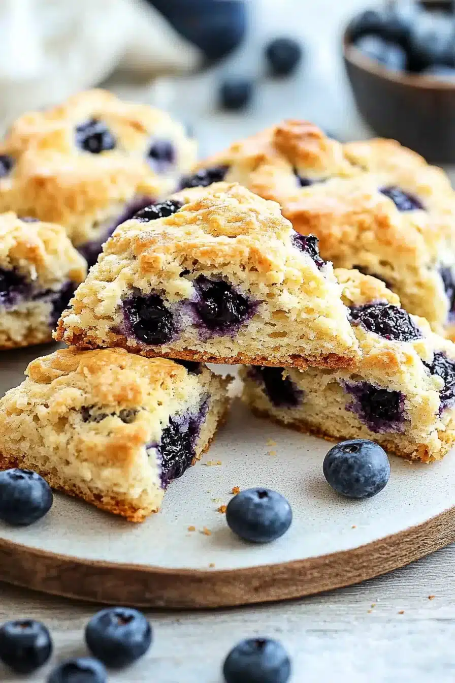 Copycat Starbucks Blueberry Scones