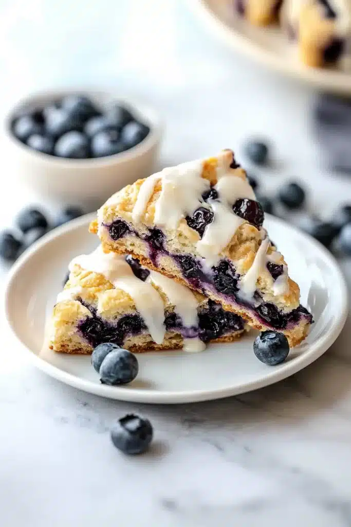 Copycat Starbucks Blueberry Scones