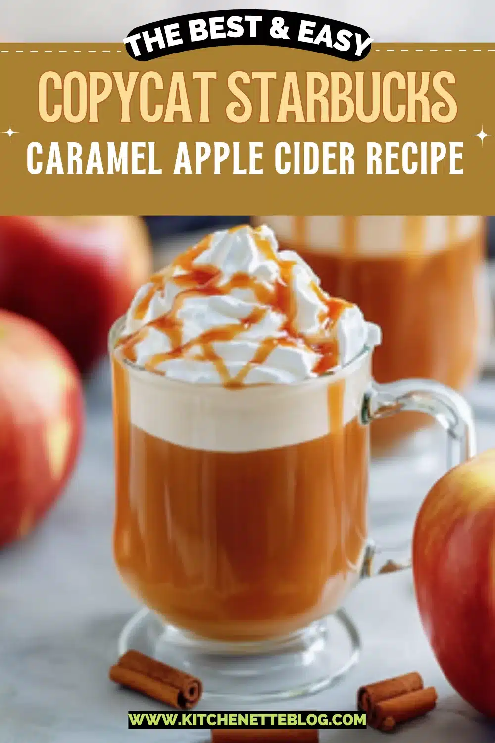 Copycat Starbucks Caramel Apple Cider Recipe