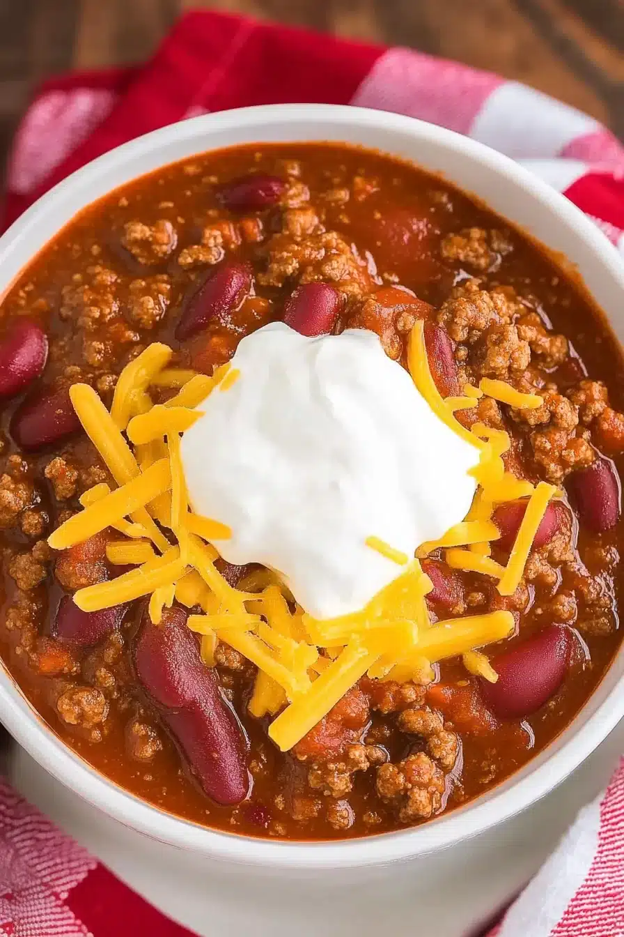 Copycat Wendy’s Chili Recipe