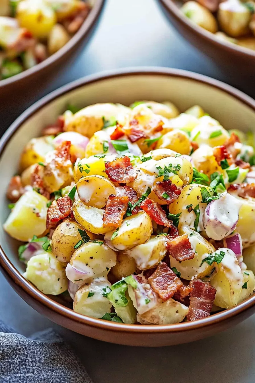 Creamy Bacon Potato Salad