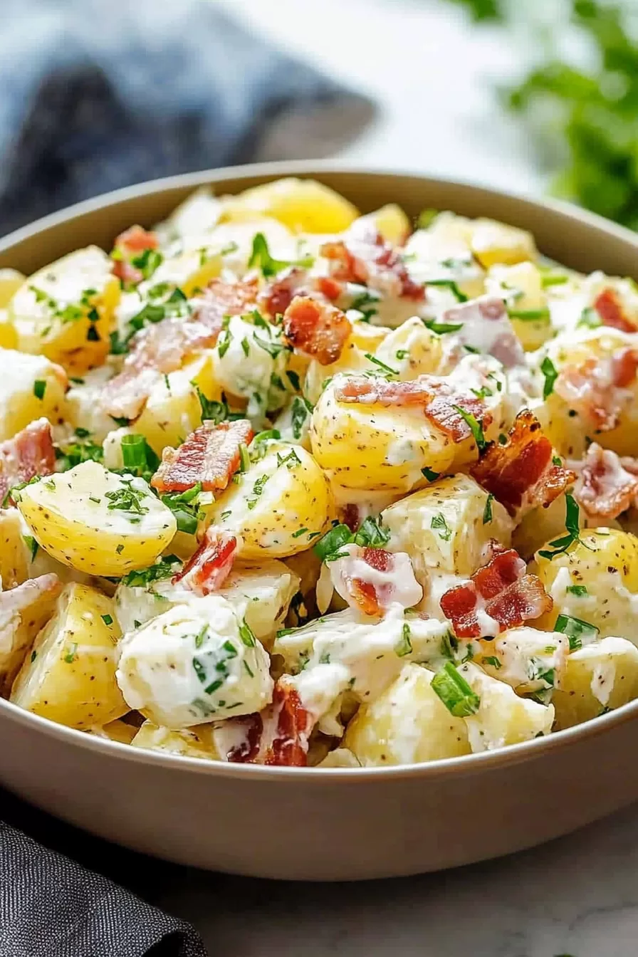 Creamy Bacon Potato Salad