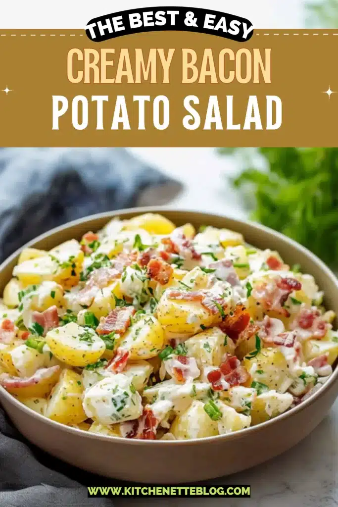 Creamy Bacon Potato Salad