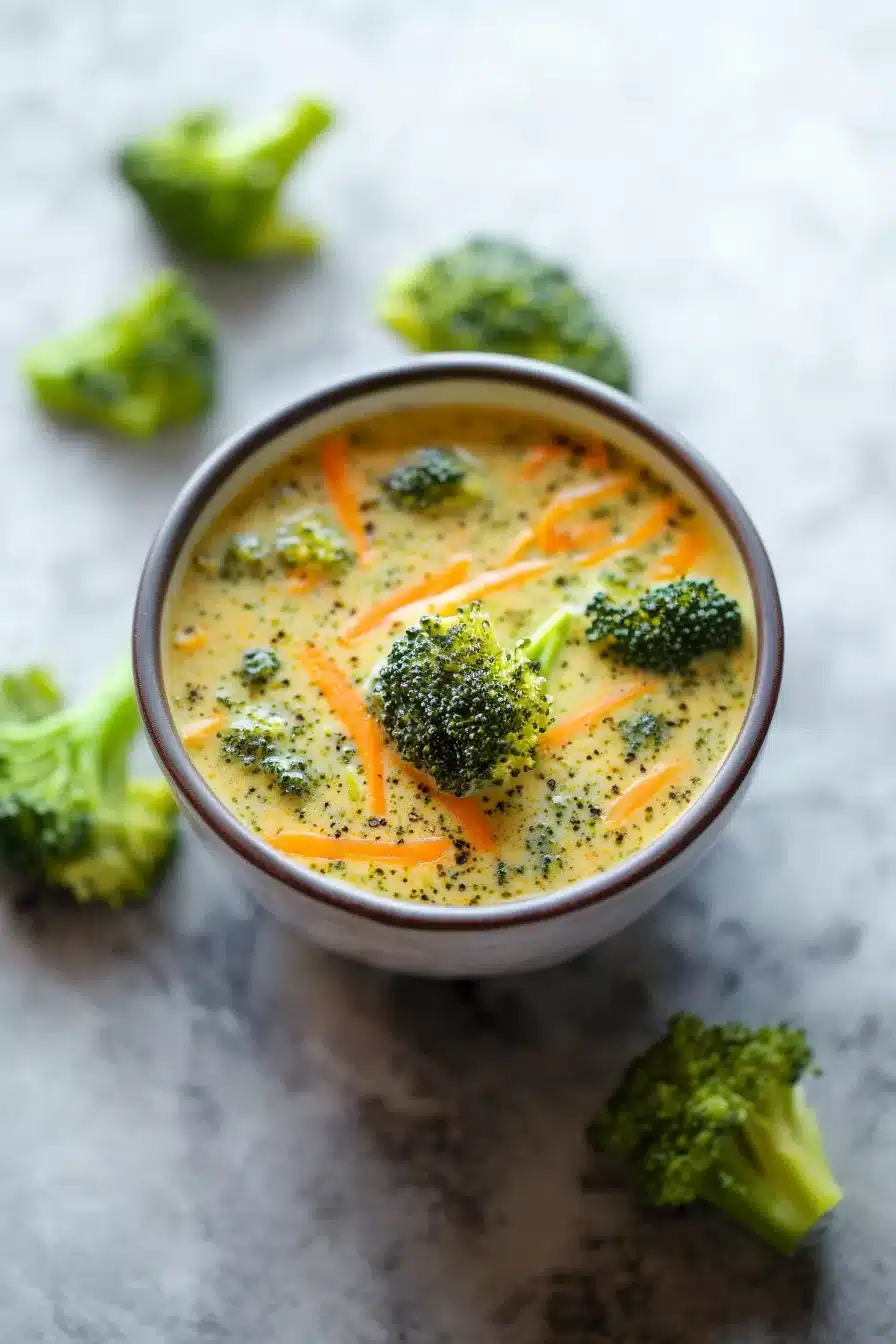 Creamy Broccoli Cheddar Soup