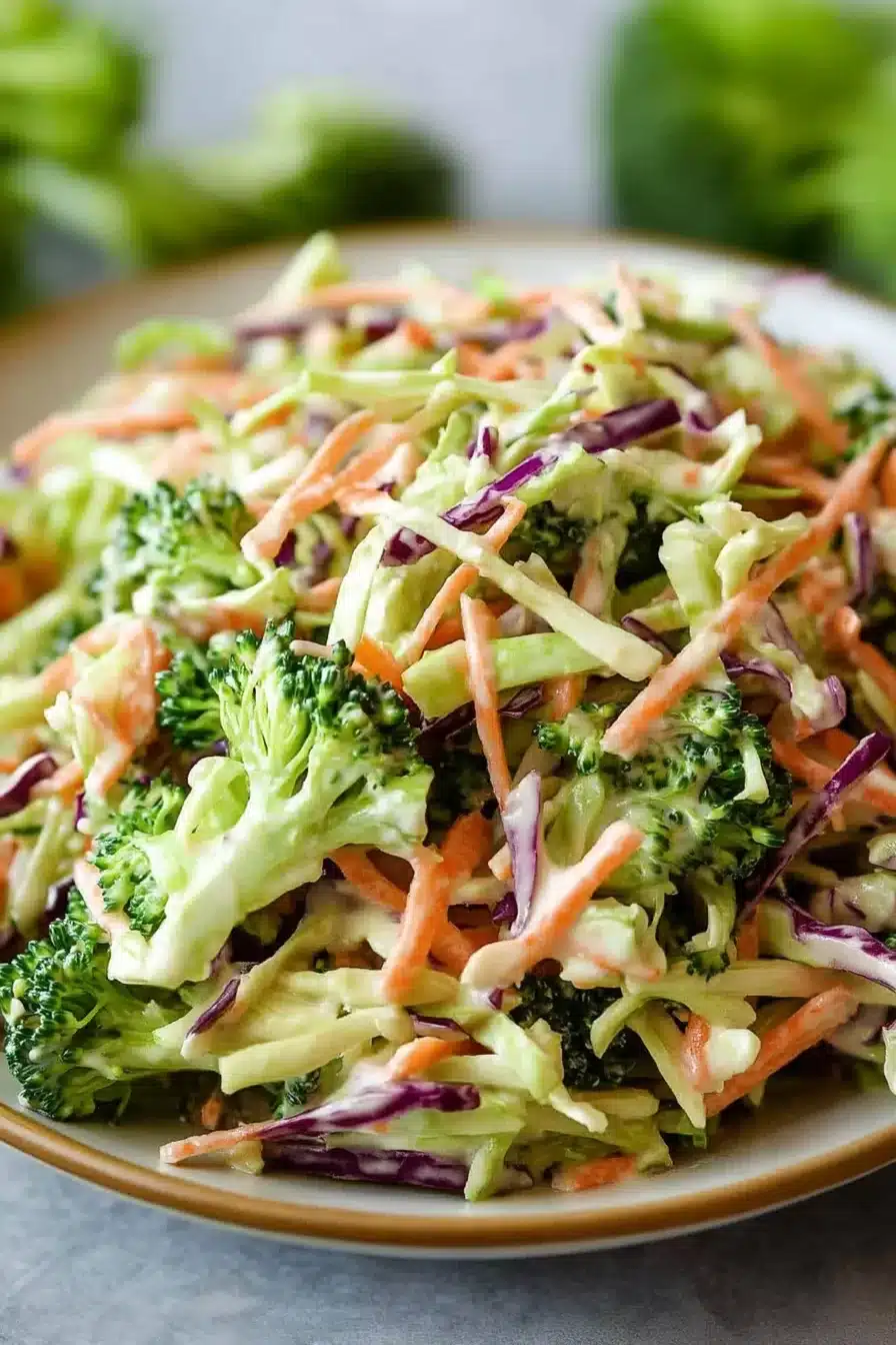Creamy Broccoli Slaw