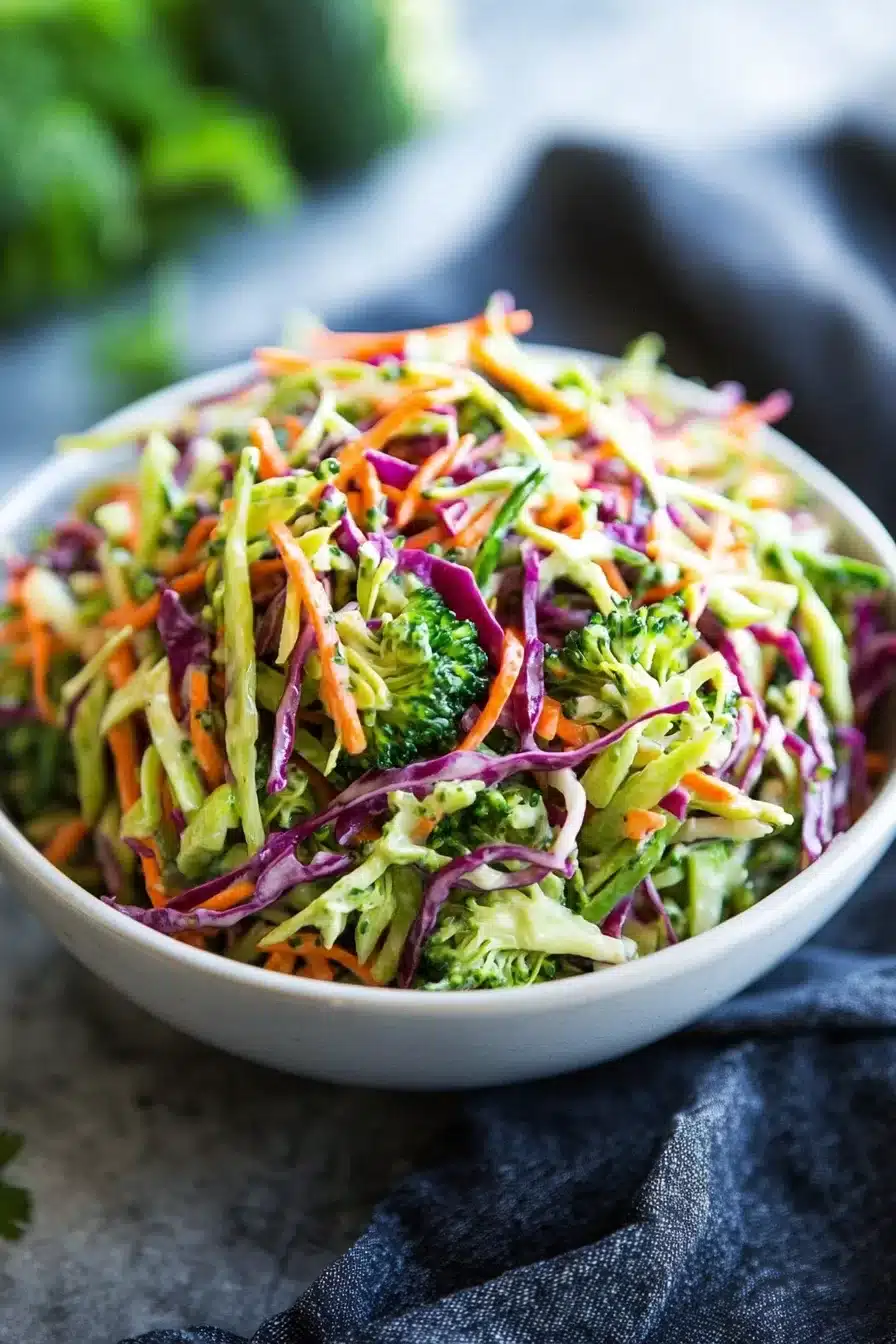 Creamy Broccoli Slaw