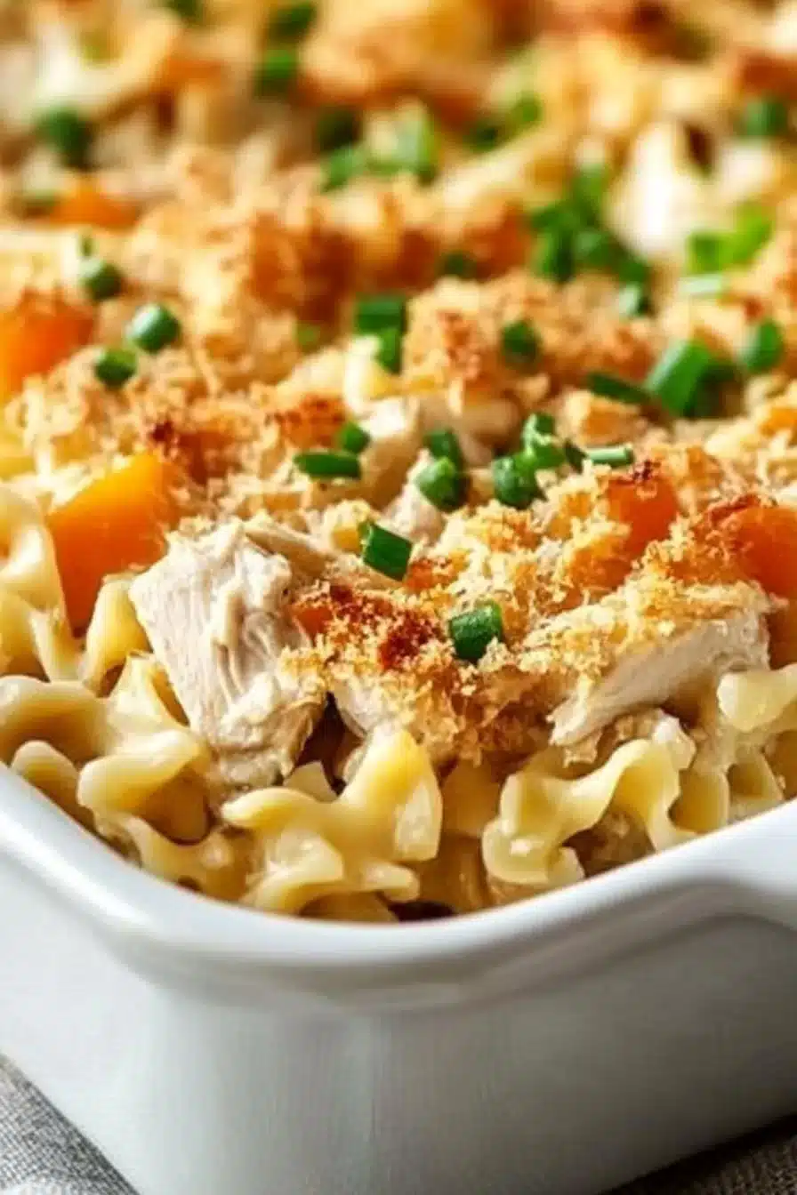 Creamy Chicken Noodle Casserole