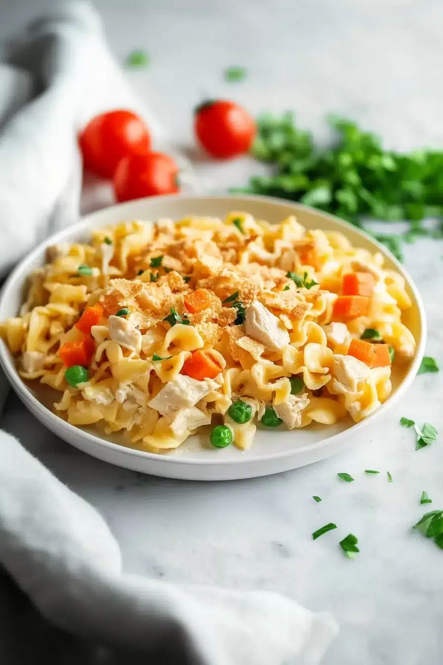 Creamy Chicken Noodle Casserole