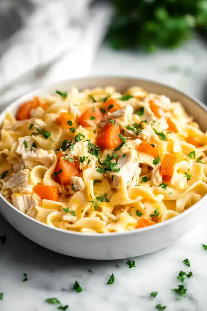 Creamy Chicken Noodle Casserole