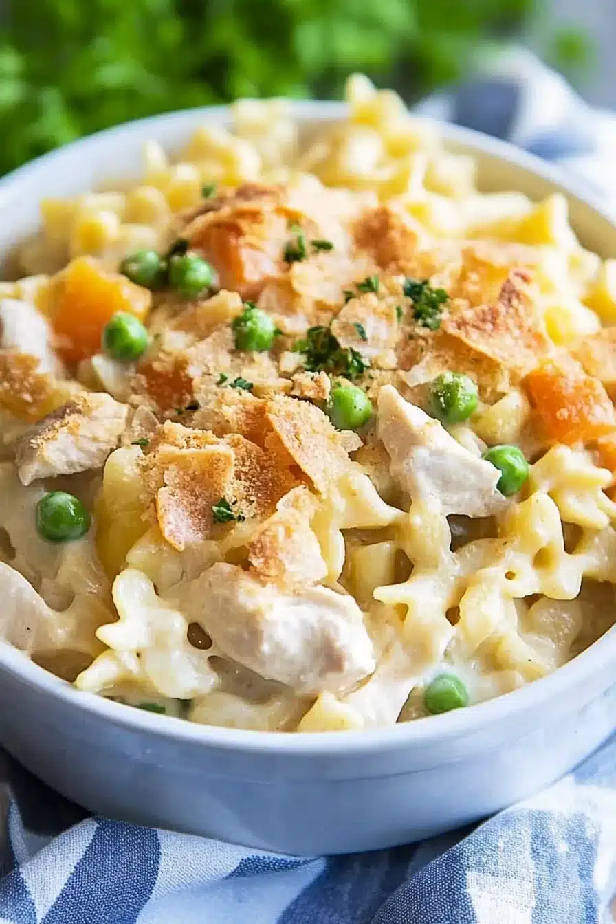 Creamy Chicken Pot Pie Pasta