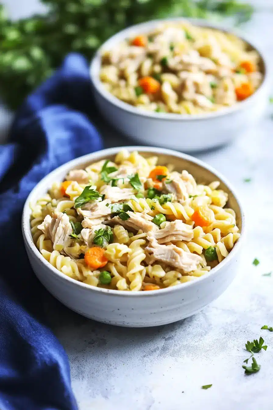 Creamy Chicken Pot Pie Pasta