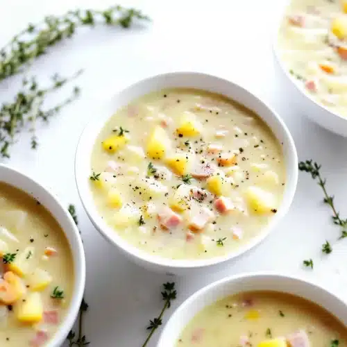 Creamy Ham Potato Soup