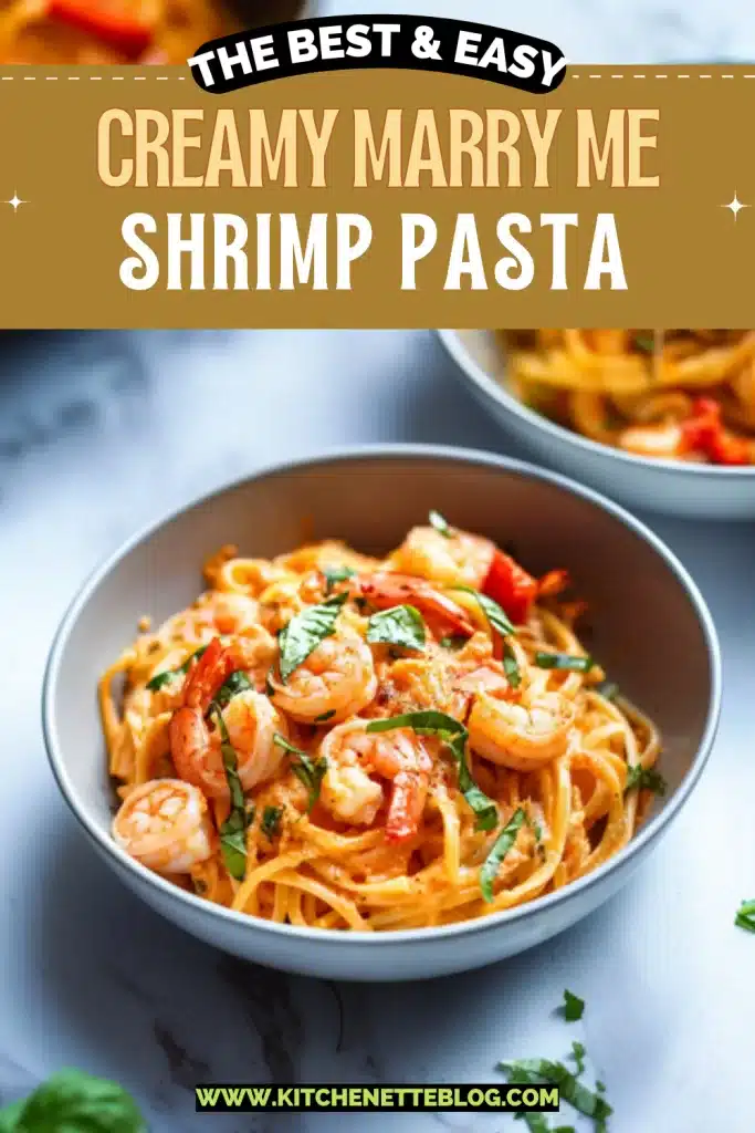 Creamy Marry Me Shrimp Pasta