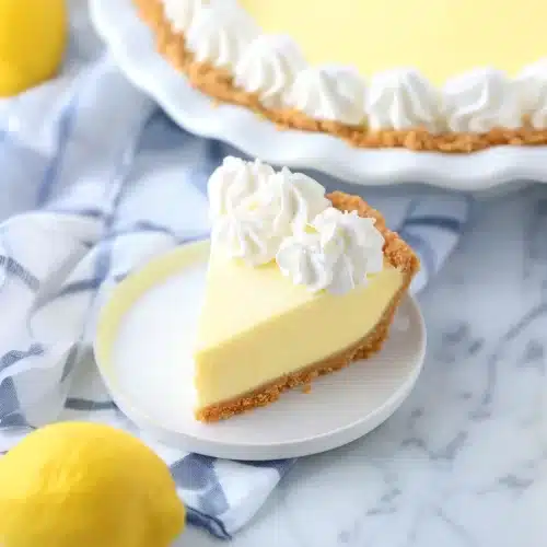Creamy No-Bake Lemon Pie