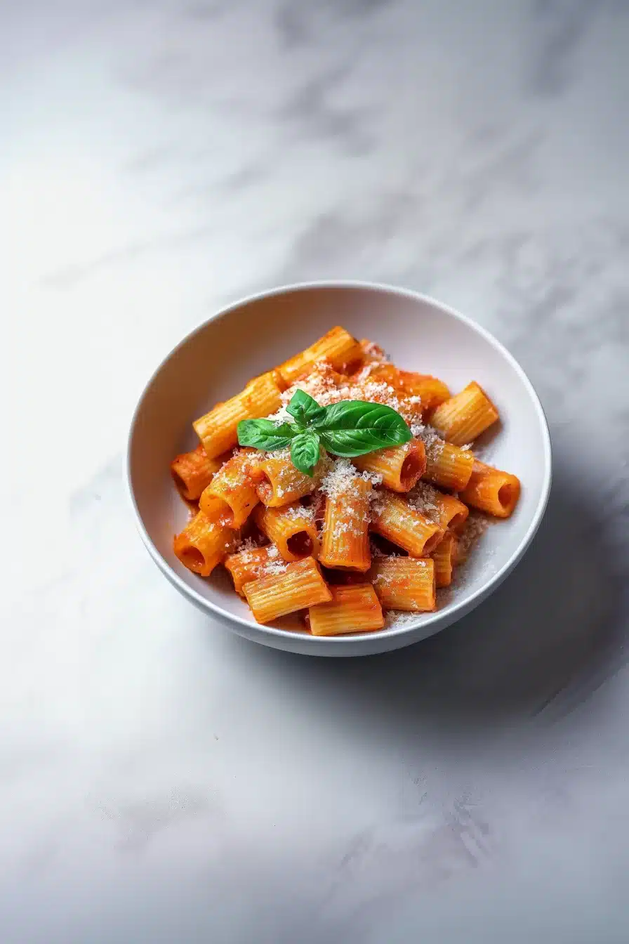 Creamy Rigatoni alla Vodka