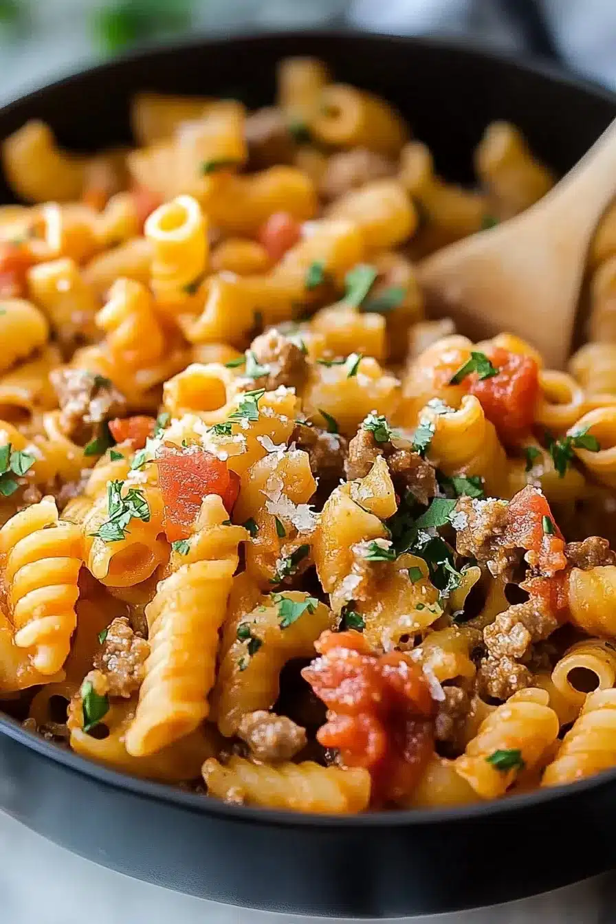 Creamy Taco Pasta