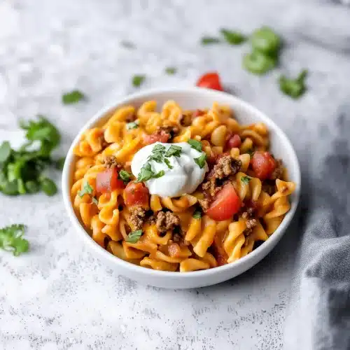 Creamy Taco Pasta