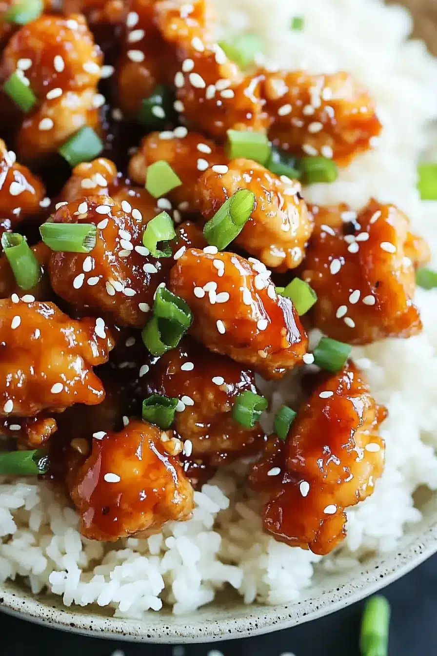 Crispy Sesame Chicken