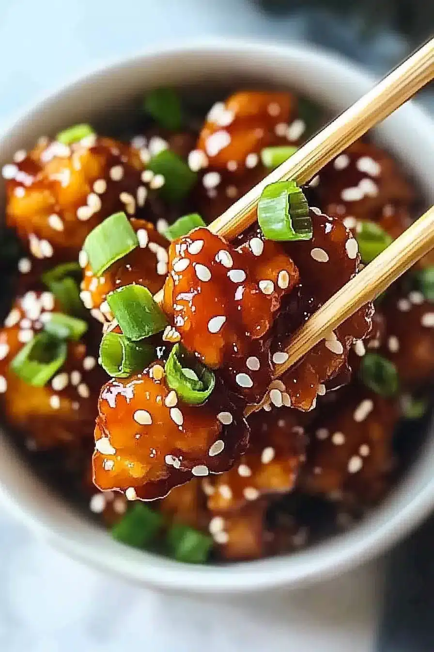 Crispy Sesame Chicken
