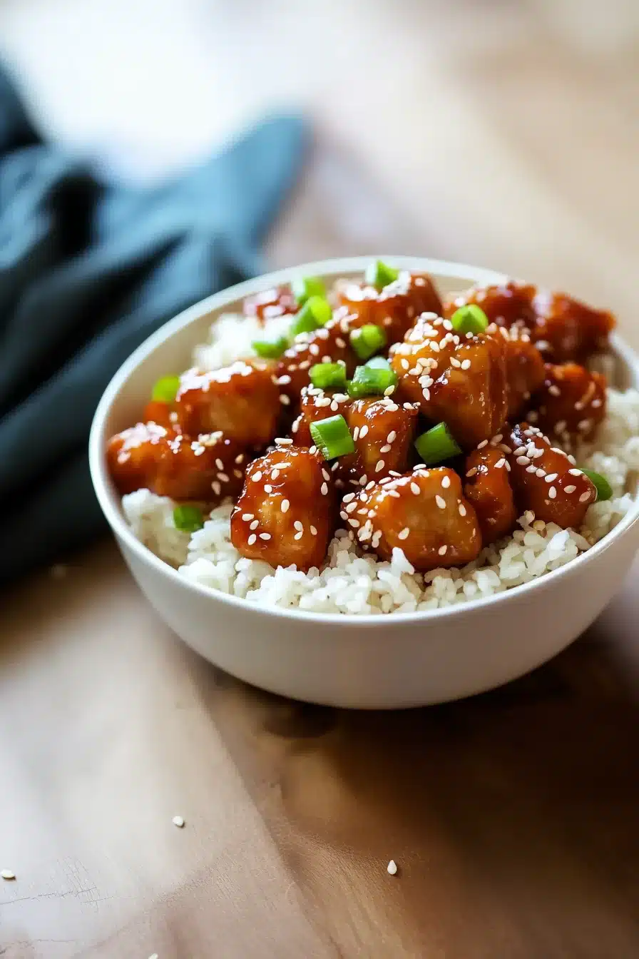 Crispy Sesame Chicken