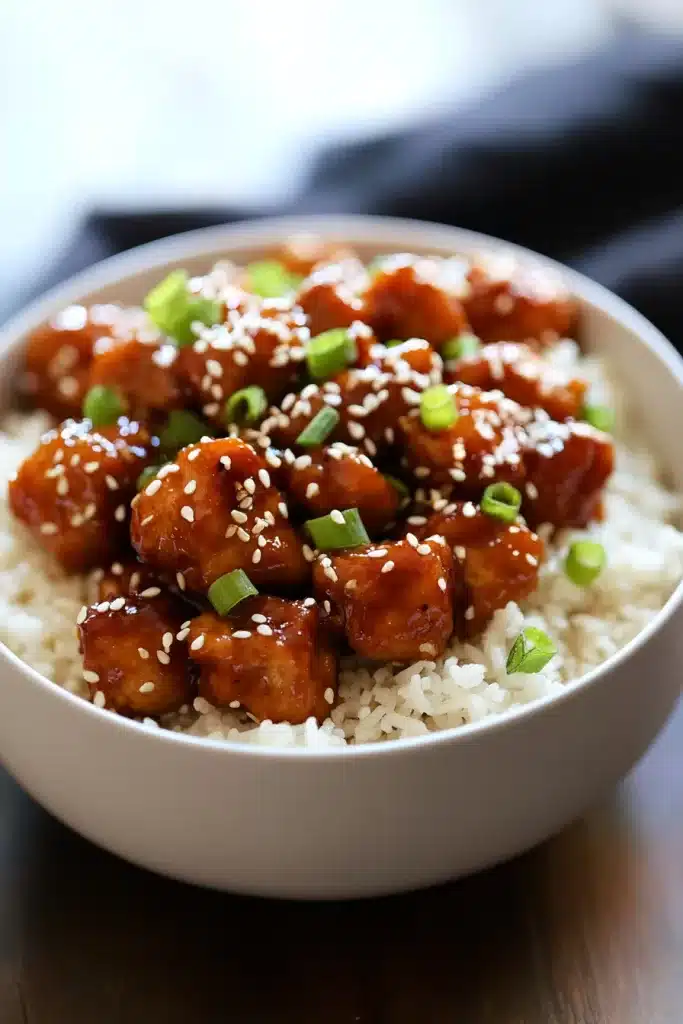 Crispy Sesame Chicken