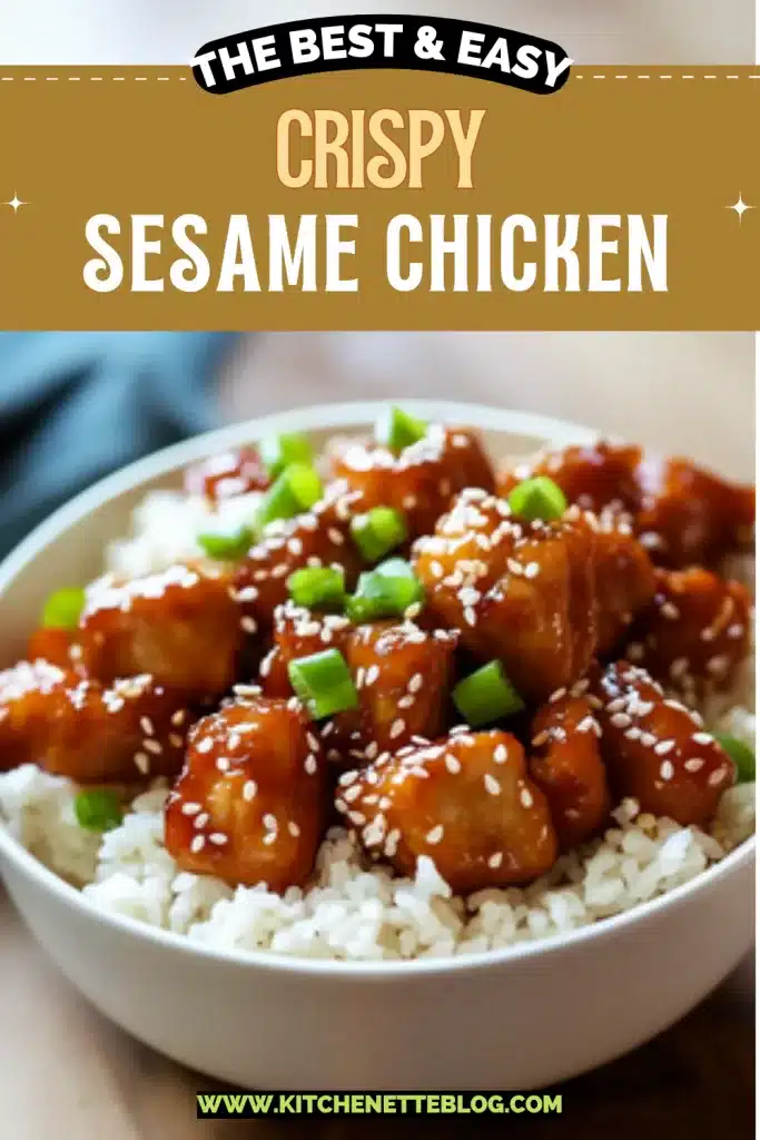 Crispy Sesame Chicken