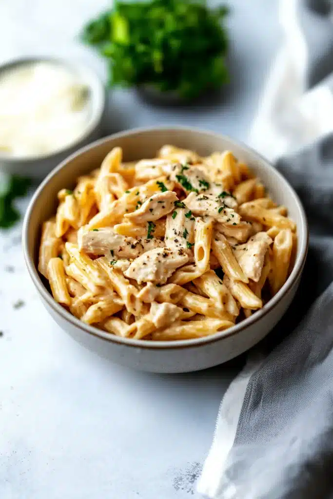 Crockpot Olive Garden Chicken Pasta
