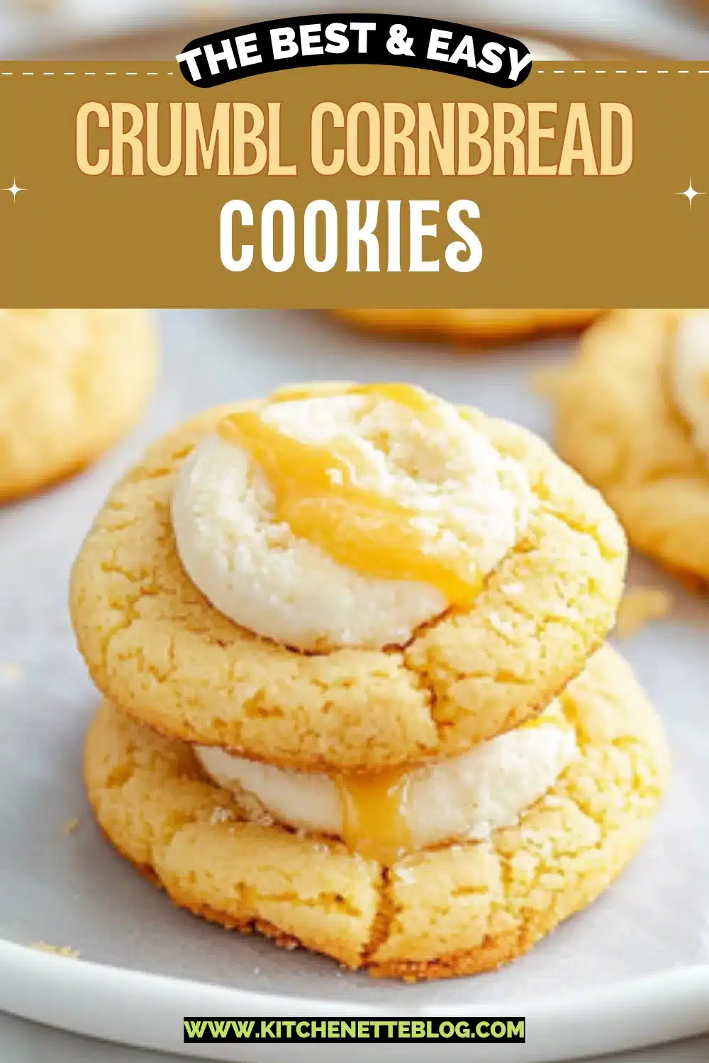 Crumbl Cornbread Cookies